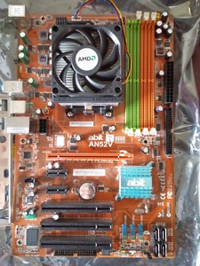 Abit AN52V motherboard and AMD chip