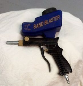 Air driven sand blaster
