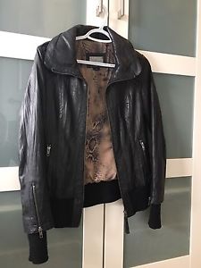 Aritzia Mackage Leather Jacket - Size S