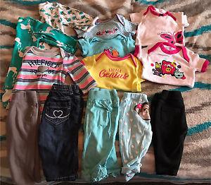 "Avoid the pink" baby girl lot