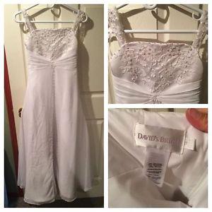 Beautiful junior bridesmaid dress, size 14, amazing