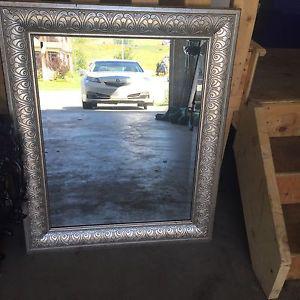Beautiful silver mirror $100 OBO