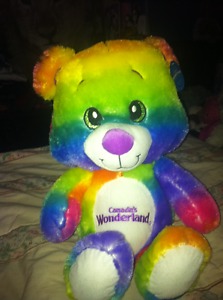 Brand New Canada's Wonderland Stuffed Bear