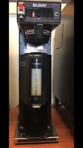 Bunn thermal brewer with hot water dispenser & water line