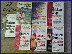 Chicken Soup for the Soul Books $7 Each