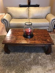 Coffee and end table