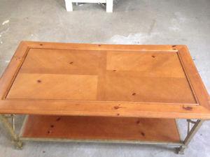 Coffee table/end tables