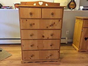 Custom Solid Pine Dresser