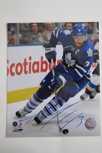 Dion Phaneuf, Autographed 8x10, Leafs Captain