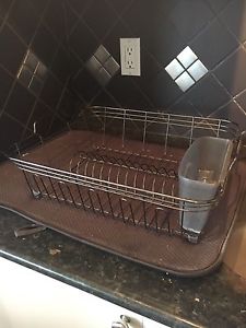 Dish rack and drying mat