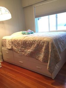 Double bed with 12 drawers