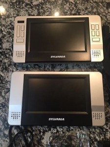 Dual Screen Portable/Car VCR Player NEVER USED