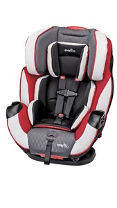 Evenflo Symphony 65 All-in-one Car Seat.
