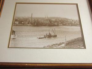 FRAMED WALLACE MACASKILL "Halifax From George's Island" 