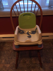 Feeding /Booster Chair-With safety straps, Heights,No