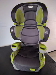 Full Back Booster Seat with LED lights & Head Support