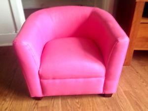 Girls Pink Club Chair