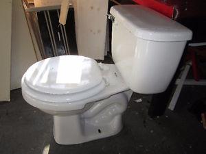 Good condition White Toilet with insulated tank
