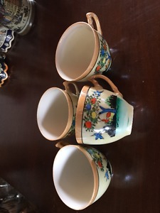 Hand painted cups