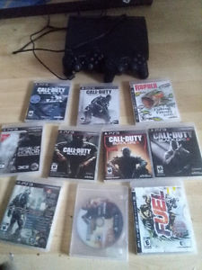 I'm selling my ps3 and two controllers and games