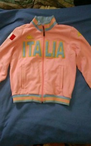 Kappa Italia Pink Soccer sweater/jacket (sz medium)