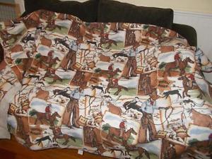 Large cowboy blanket