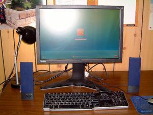 Monitor, Speakers, Printer, Keyboard,& Mouse (laser) with