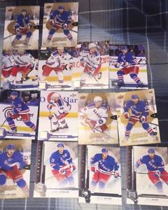  New York Rangers Hockey Cards - All Different Sets