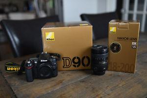 Nikon D90 and  lens
