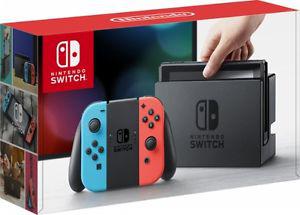 Nintendo Switch Console - Neon Blue and Neon Red Joy-Con
