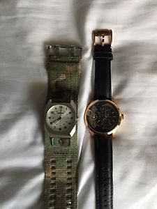 Nixon and fossil watch for sale