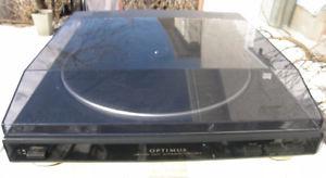 OPTIMUS DIRECT DRIVE TURNTABLE LAB- in Box VGC