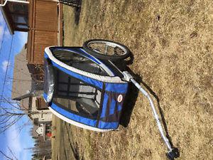 Perfect condition kids bike trailer!