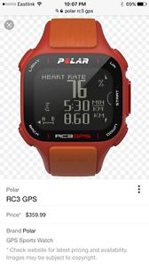 Polar rc3 gps sports watch