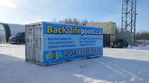 Pool liner Installations, builds, Openings and Service