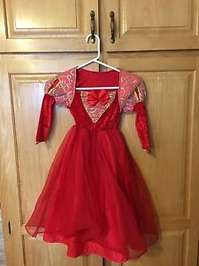 Red Princess Dress