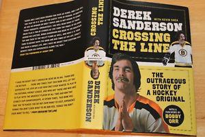 Signed Derek Sanderson Book