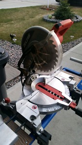 Skill miter saw with stand