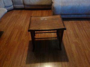 Small wooden table or bench not sure