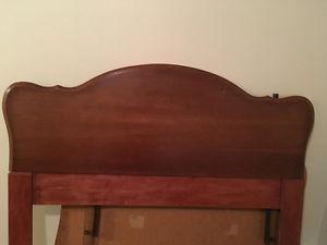 Solid wood headboard (double)