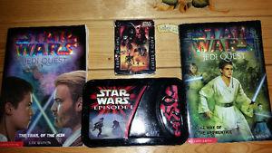 Star Wars, books, cards and collector tin