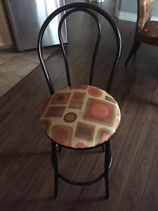 Three bar stools for sale