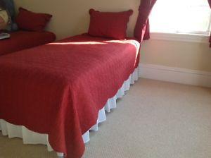 Twin Beds, Matresses & Bedding