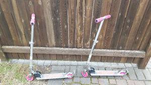 Two Razor Scooters