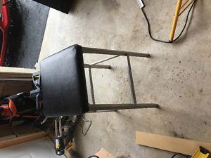 Two bar stools in good condition.