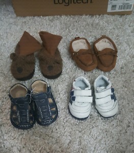 Various boys toddler shoes size 5