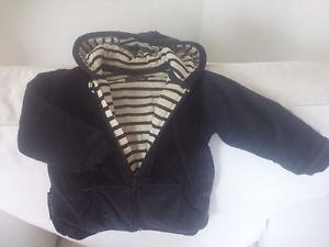 Very soft never worn boy OR girl velour hood jacket from