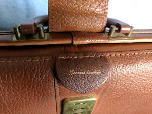 Vintage leather breifcase