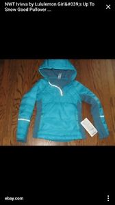 Wanted: In Search Of Ivivva Down filled pullover Size 