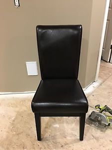 Wanted: Leather dinning chairs